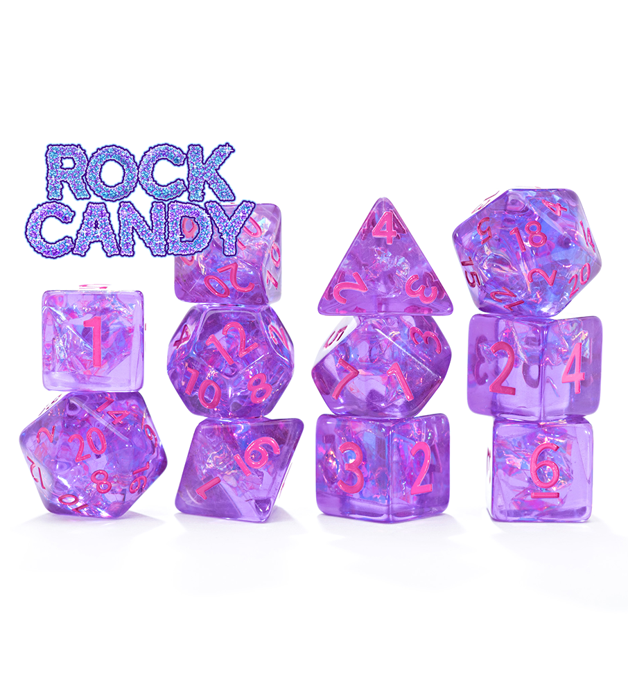 Inclusion Dice - Rock Candy